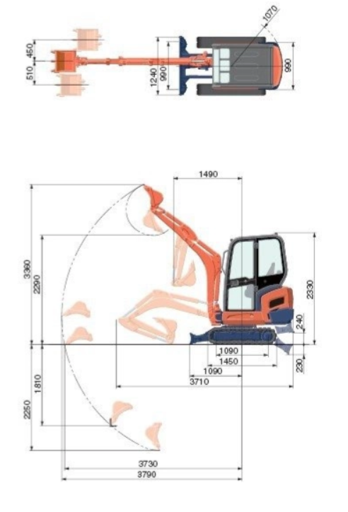 Koparka 1,5t - Image