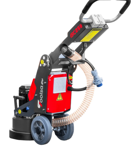 Szlifierka do polerowania betonu. - Zdjęcie